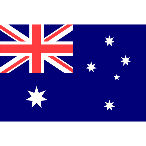 オーストラリア--Australia--    {・国旗,flag,フラッグ,シンプル,ボーダー,カラフル,図形,ドット,地図,イベント,野球,サッカー,記号,線,模様,柄,時事,政治・}