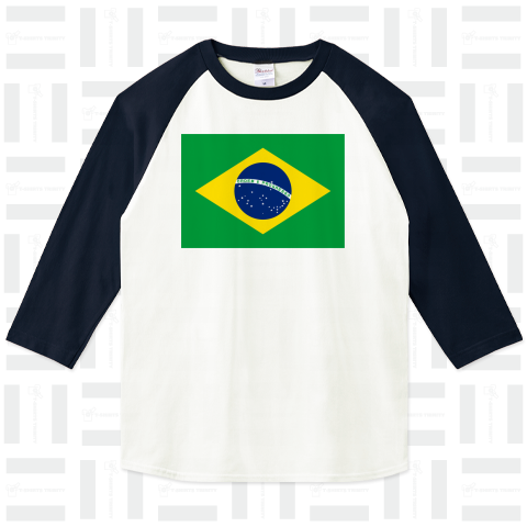 ブラジル--Brazil--    {・国旗,flag,フラッグ,シンプル,ボーダー,カラフル,図形,ドット,地図,イベント,野球,サッカー,記号,線,模様,柄,時事,政治・}