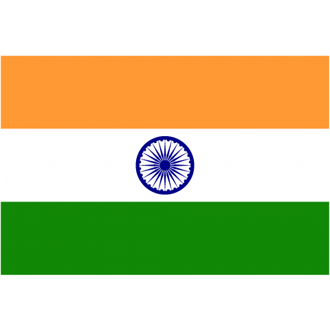 インド India 国旗 Flag フラッグ シンプル ボーダー カラフル 図形 ドット 地図 イベント 野球 サッカー カレー 記号 線 模様 柄 時事 政治 デザインtシャツ通販 Tシャツトリニティ