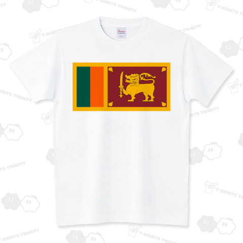 スリランカ--Sri Lanka--    {・国旗,flag,フラッグ,シンプル,ボーダー,カラフル,図形,ドット,地図,イベント,野球,サッカー,記号,線,模様,柄,時事,政治・}