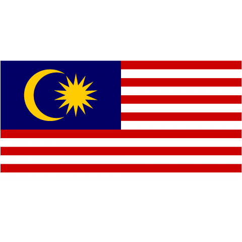 マレーシア--Malaysia--    {・国旗,flag,フラッグ,シンプル,ボーダー,カラフル,図形,ドット,地図,イベント,野球,サッカー,記号,線,模様,柄,時事,政治・}