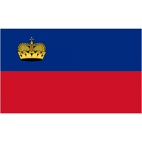 リヒテンシュタイン--Liechtenstein--    {・国旗,flag,フラッグ,シンプル,ボーダー,カラフル,図形,ドット,地図,イベント,野球,サッカー,記号,線,模様,柄,時事,政治・}