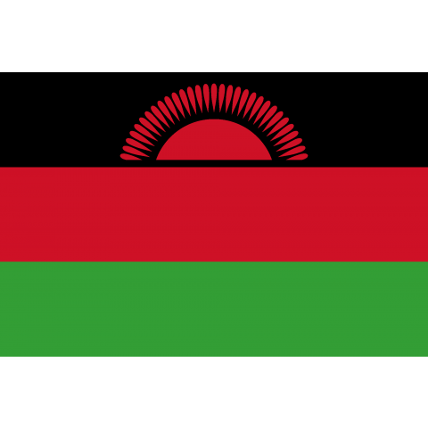 マラウイ--Malawi--    {・国旗,flag,フラッグ,シンプル,ボーダー,カラフル,図形,ドット,地図,イベント,野球,サッカー,記号,線,模様,星柄,時事,政治・}