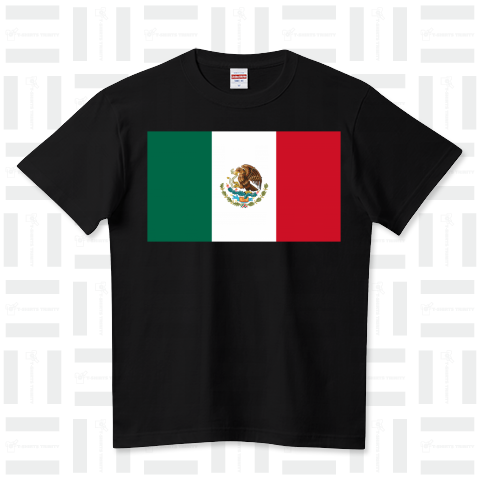メキシコ--Mexico--    {・国旗,flag,フラッグ,シンプル,ボーダー,カラフル,図形,ドット,地図,イベント,野球,サッカー,記号,線,模様,星柄,時事,政治・}