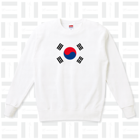 韓国--Korea--    {・国旗,flag,フラッグ,シンプル,ボーダー,カラフル,図形,ドット,地図,イベント,野球,サッカー,記号,線,模様,星柄,時事,政治・}