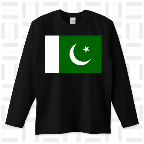 パキスタン--Pakistan-- {・国旗,flag,フラッグ,シンプル,ボーダー,カラフル,図形,ドット,地図,野球,記号,線,模様,星柄,時事,政治・}