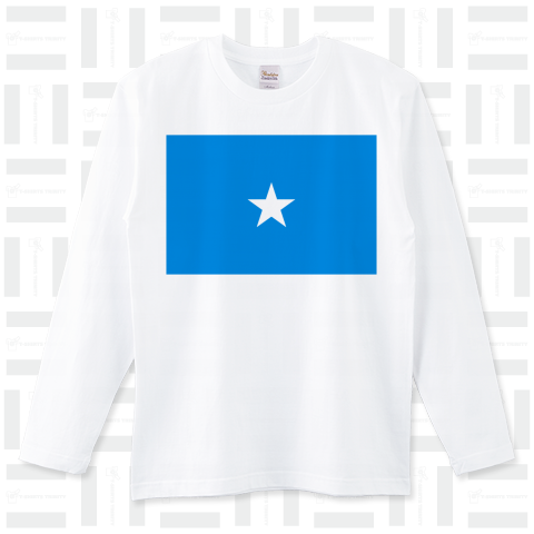 ソマリア--Somalia-- {・国旗,flag,フラッグ,シンプル,ボーダー,カラフル,図形,ドット,地図,野球,記号,線,模様,星柄,時事,政治・}