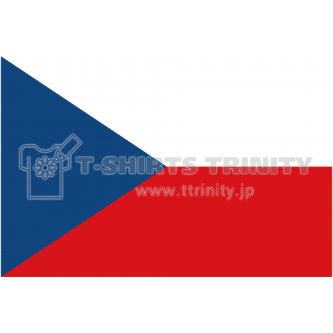チェコ の 国旗 イラスト素材画像無料