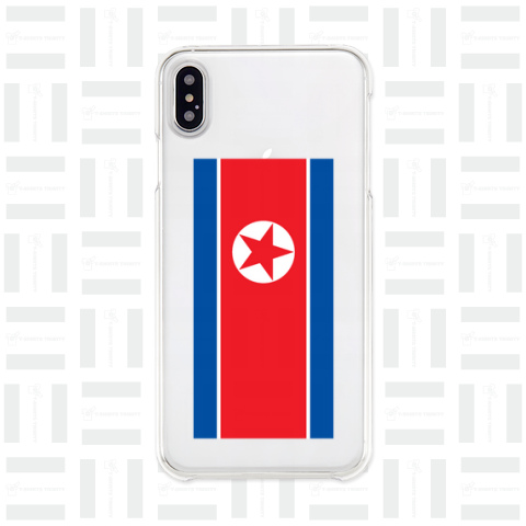 北朝鮮--North Korea-- 縦ロゴ
