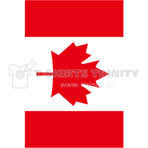カナダ--Canada-- 縦ロゴ