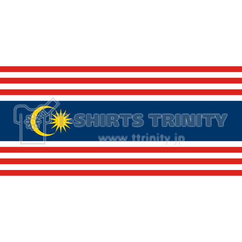 マレーシア クアラルンプール-Flag of Kuala Lumpur,Malaysia-