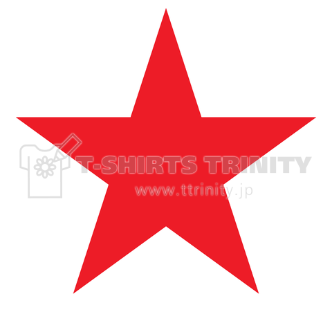 北朝鮮国旗の星 Red Star デザインtシャツ通販 Tシャツトリニティ