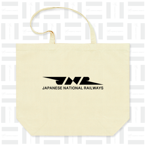 JNR-JAPANESE NATIONAL RAILAYS- OLD REGULAR 黒ロゴ