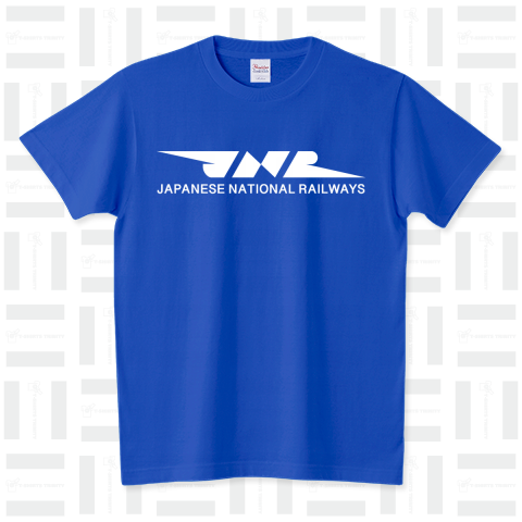 JNR-JAPANESE NATIONAL RAILAYS- OLD REGULAR 白ロゴ