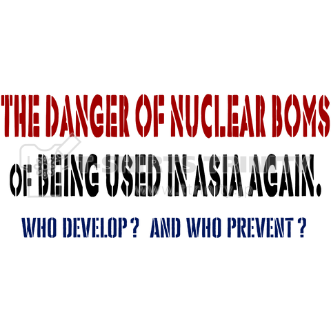 The danger of nuclear Boms