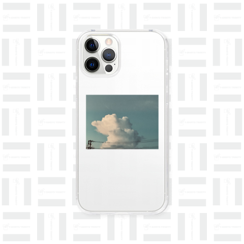 雲 / cloud iPhone12/12Pro クリアケース
