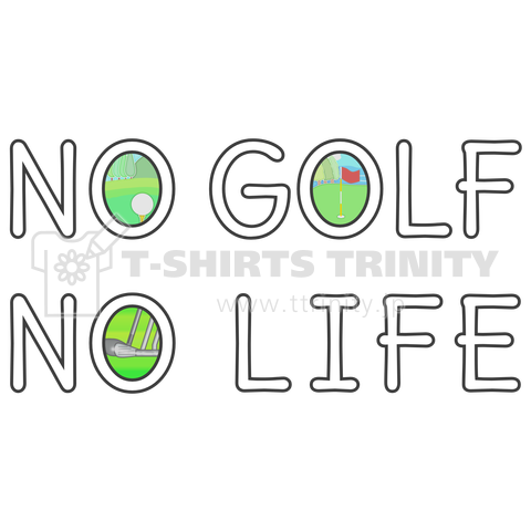 NO GOLF NO LIFE-窓