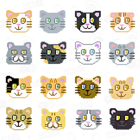 ドット絵 CATS