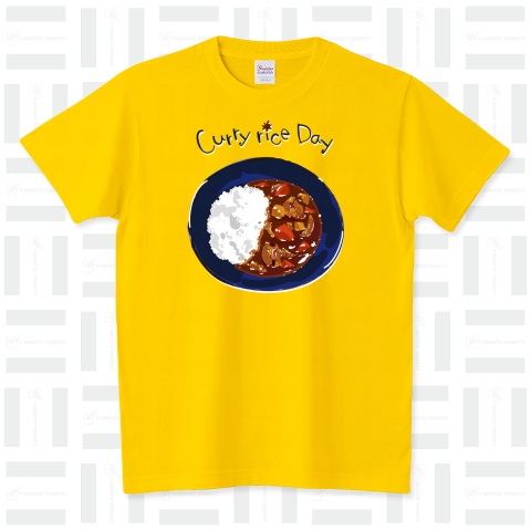 カレーライスの日 スタンダードTシャツ(5.6オンス)