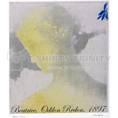 ベアトリス Beatrice, Odilon Redon, 1897