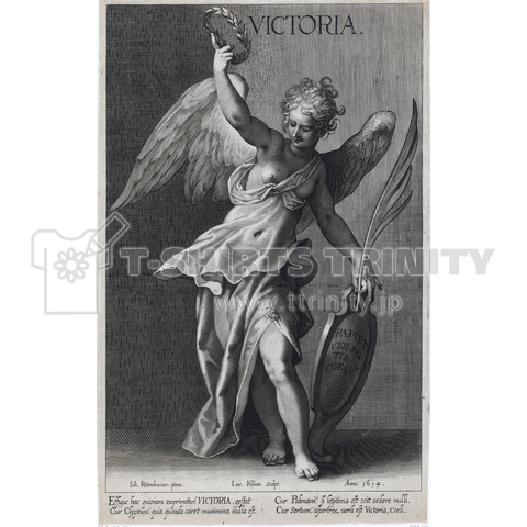 Allegory of Victory, Lucas Kilian, after Hans Rottenhammer (I), 1614