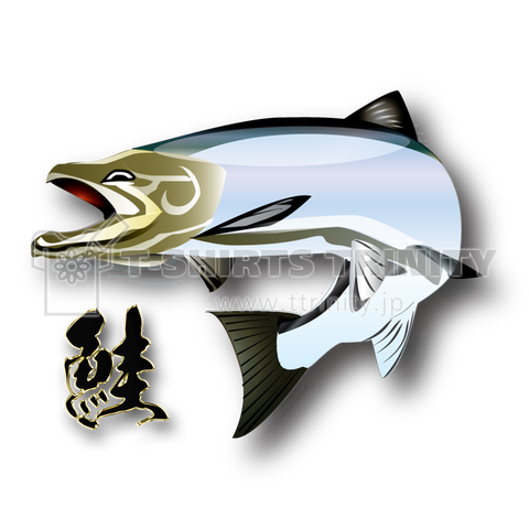 鮭 illustration