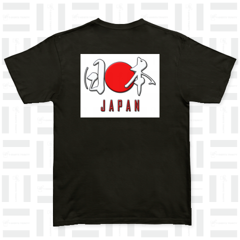 日本 □ JAPAN (バックプリント)