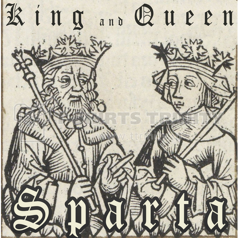 Sparta, king and queen