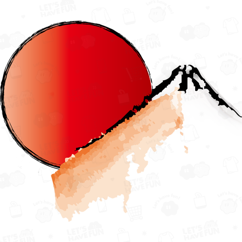 富士と日の出