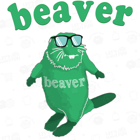 beaver-green