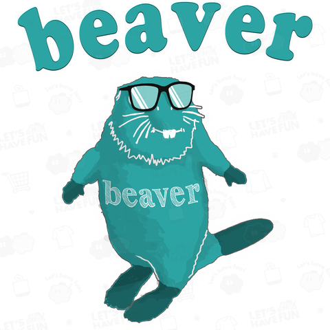 beaver emerald(裏プリント)
