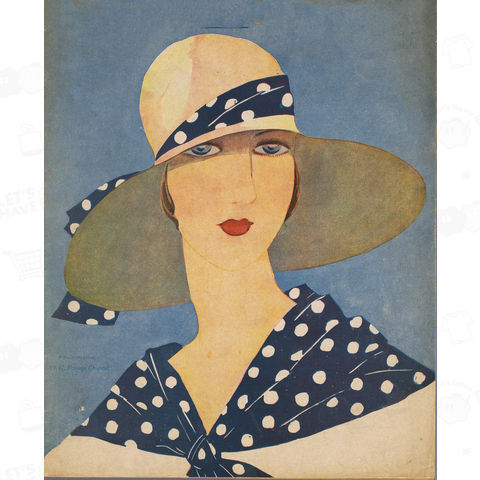 lady wearing a sun hat