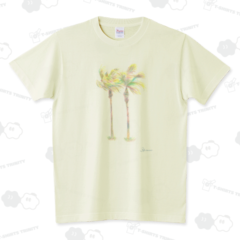 palm trees〈WHITE〉