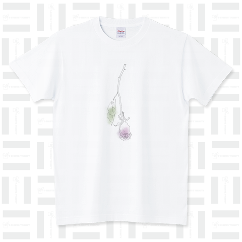 rose〈PURPLE〉 スタンダードTシャツ(5.6オンス)