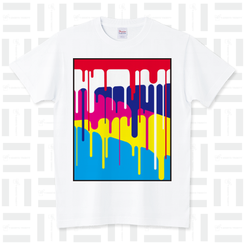 OVER PAINTING スタンダードTシャツ(5.6オンス)