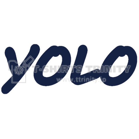 YOLO(ネイビーロゴ)