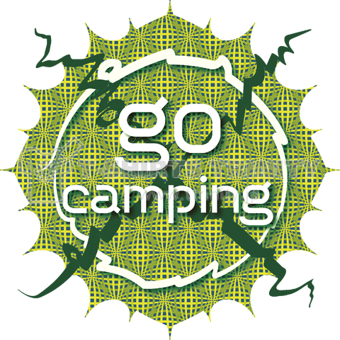Go Camping (yellow green)