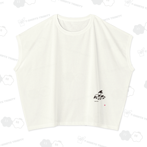 PANDA DROP 01 スリーブレスワイドTシャツ(4.3オンス)