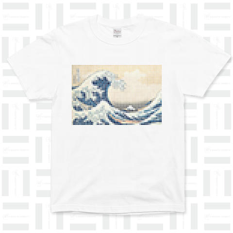 【ドット絵】the great wave