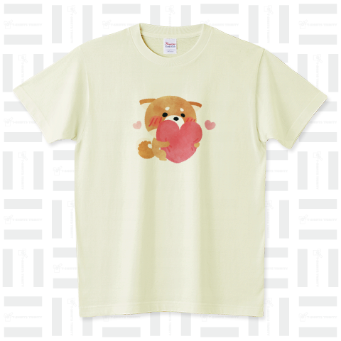 ぎゅうぅぅ柴犬 スタンダードTシャツ(5.6オンス)