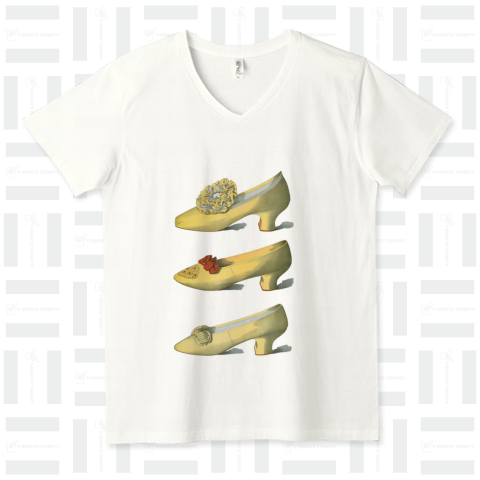 Three yellow shoes / 3足の黄色い靴