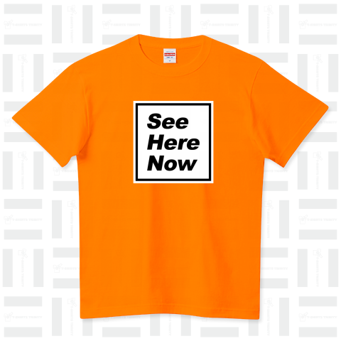 See Here Now(今ここを見てください)(白)