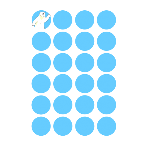 水玉しろくま