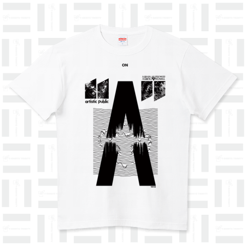 artistic public × THUGWACKNEU ハイクオリティーTシャツ(5.6オンス)