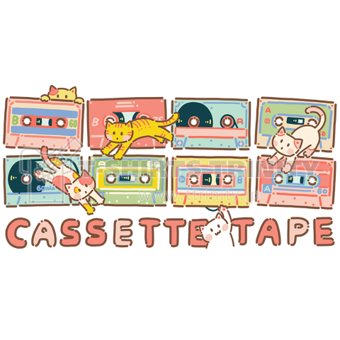 猫とカセットテープ
