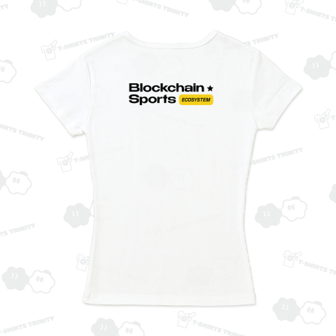 Blockchain Sports 白系ロゴ