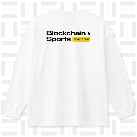 Blockchain Sports 白系ロゴ