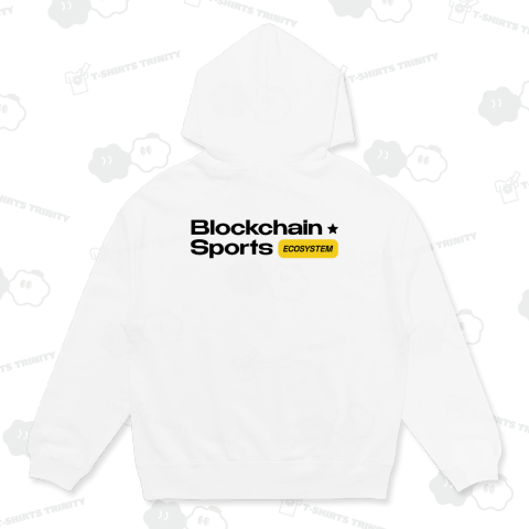 Blockchain Sports 白系ロゴ