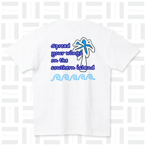 Spread your wings on the southern island ハイクオリティーTシャツ(5.6オンス)