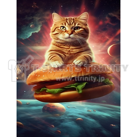 ハンバーガー宇宙猫